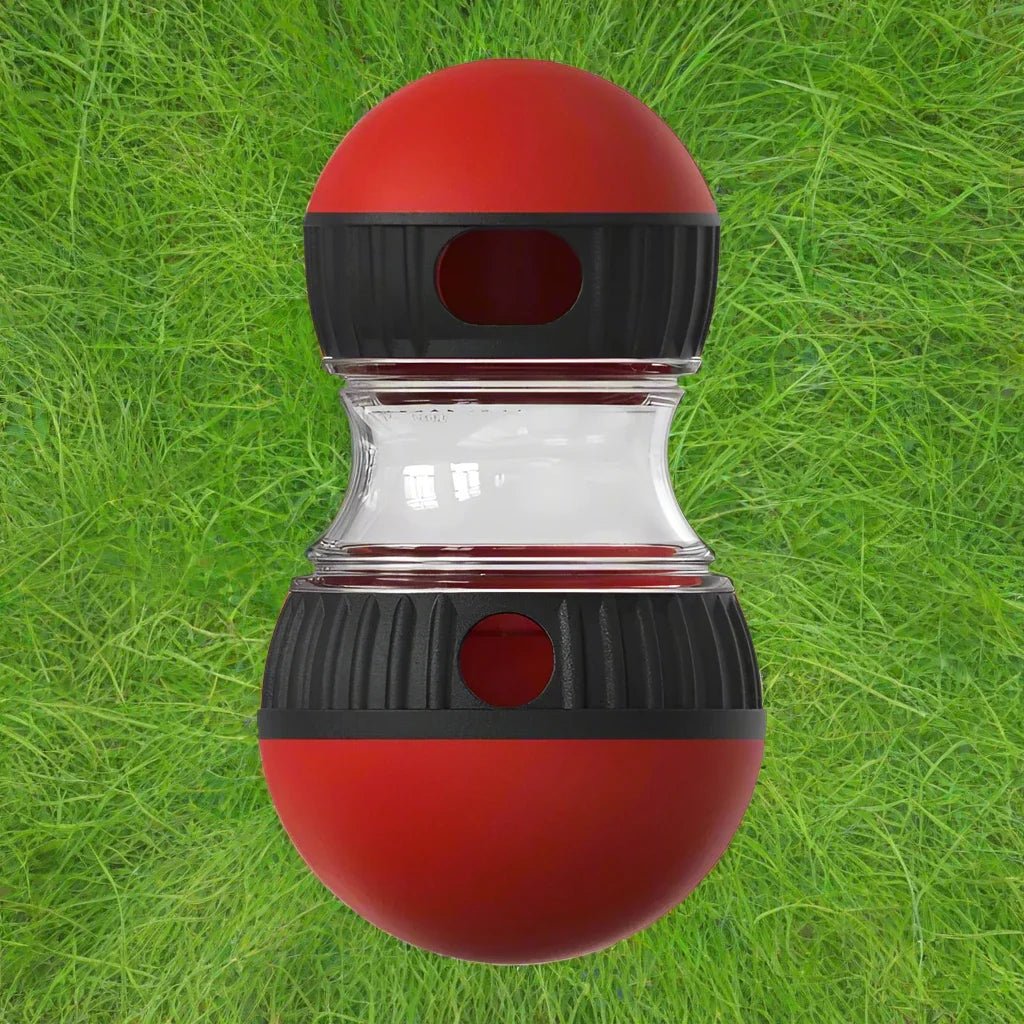 EllipticalDogPuzzleToy™ - Rouge - Plaisir Canin